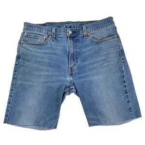 Levi’s 511 Cutoff Denim Jean Shorts Waist Size 36